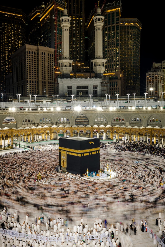 Kaaba spiral time-lapse